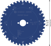BoschEXPERT 木工圆锯片 210 毫米，用于精确切割木材。